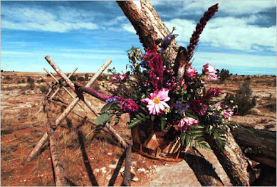 The fence where Matt Shepard was found by a passing cyclist who initially mistook him for a scarecrow. The fence where Matt Shepard was found by a passing cyclist who initially mistook him for a scarecrow.