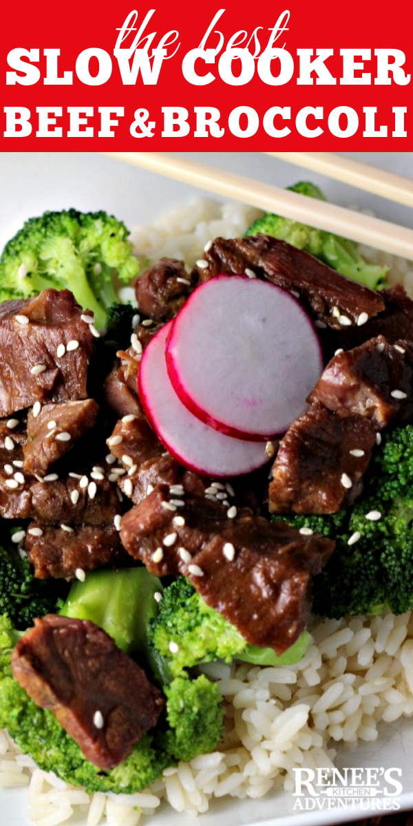 Slow Cooker Beef and Broccoli Renee's Kitchen Adventures