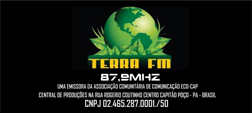 RÁDIO TERRA-FM 87,9 MHz Capitão Poço-Pa