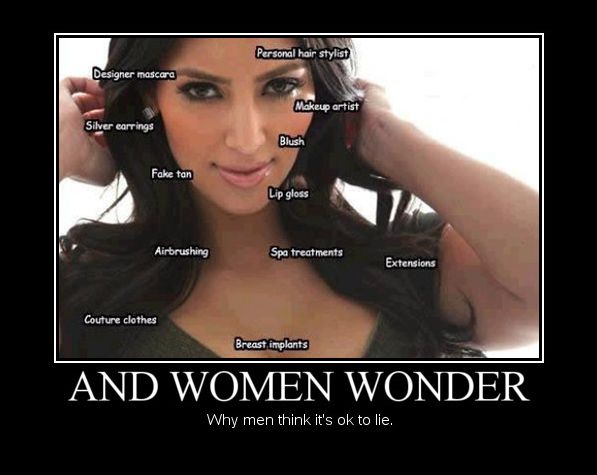 Kardashian Why men think it is okay to lie