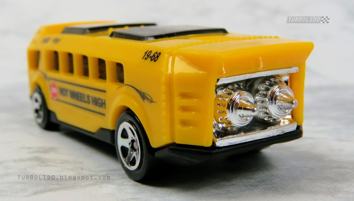 TURBOLIDO Cars HOT WHEELS HIGH SCHOOL BUS / HW X1655