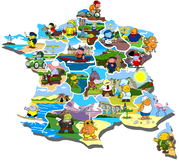 Autour de la gastronomie Gastronomie française carte de recettes