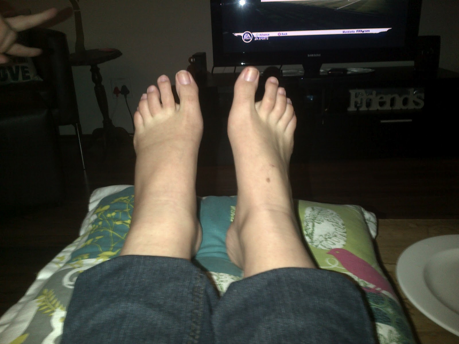 Life... as we live it Sausage toes!