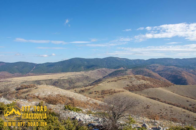 View from "Pandele" peak near Polchishte village, Mariovo region, Macedonia