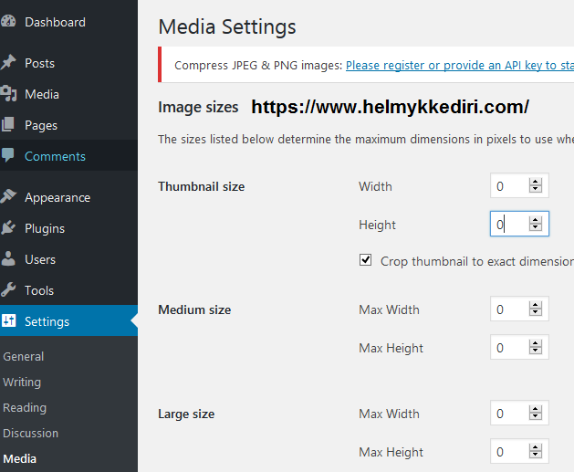 Media max height