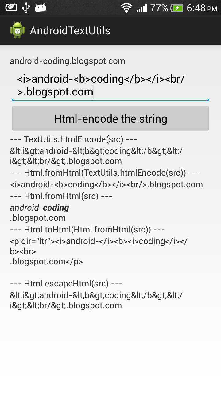 HTML encode/decode