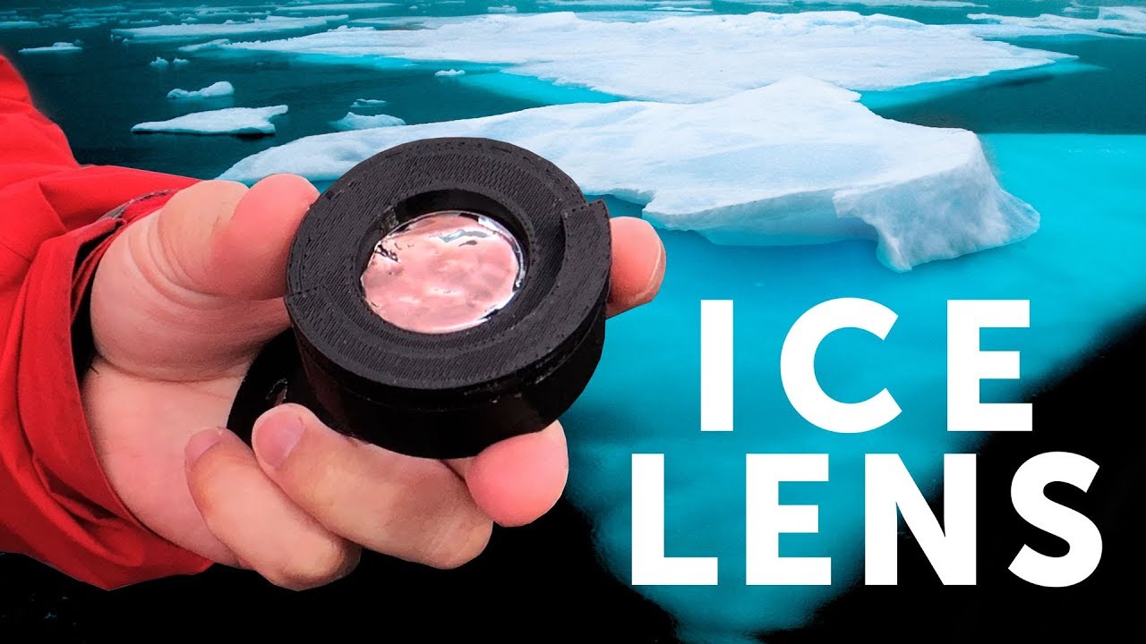 Ice lens Mathieu Stern