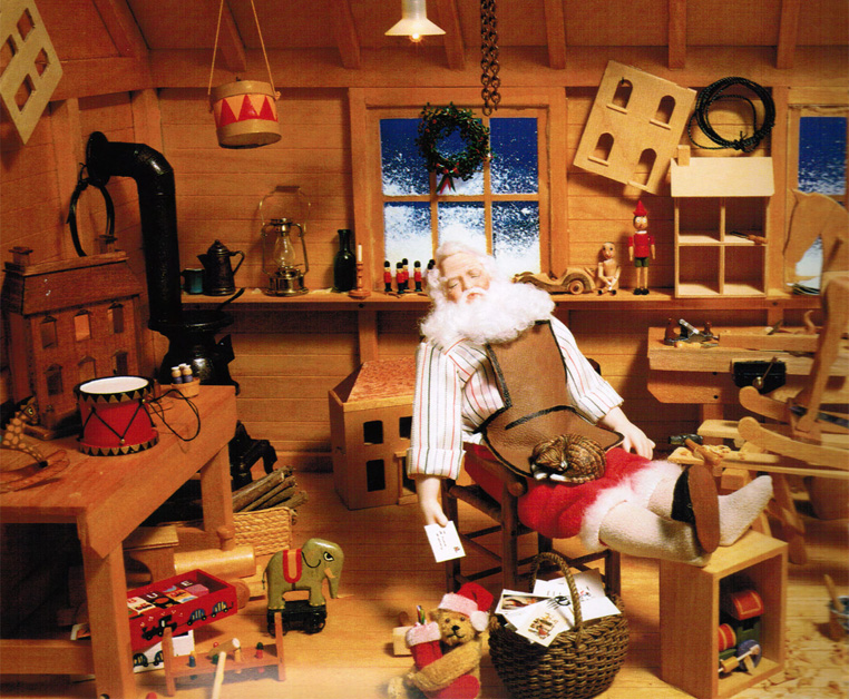 PHOTOS DU PERE NOEL: Chapitre VII : L'Inspiration et l'Imagination du Père Noël