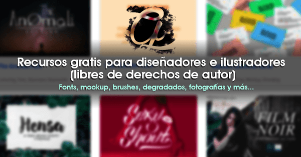 Recursos gratis para diseñadores e ilustradores (libres de derechos de autor) Recursos gratis para diseñadores e ilustradores (libres de derechos de autor)