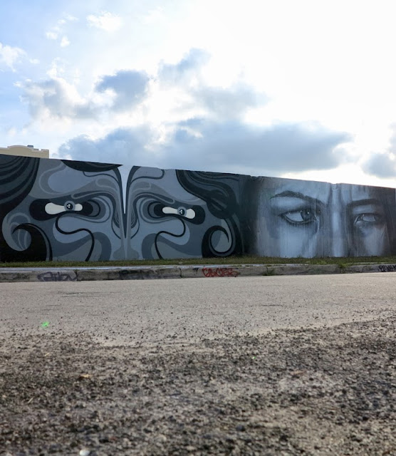Street Art Collaboration By Rone and Reka in Miami, USA for Art Basel 2013. 1