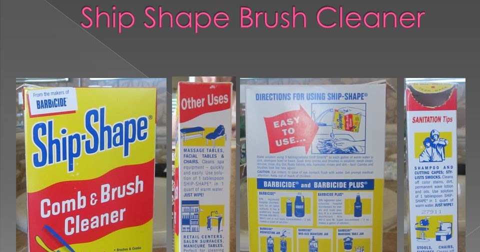 Girly Tips Etc: Review: Ship Shape Comb and Brush Cleaner