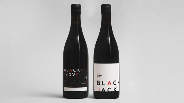 wine label design