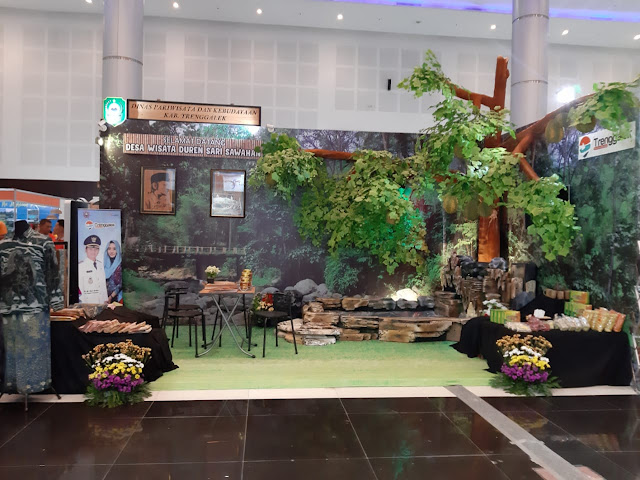 Ambil Bagian dalam Majapahit International Travel Fair 2019, Pemkab Trenggalek Kenalkan Potensi Desa Wisata Sawahan