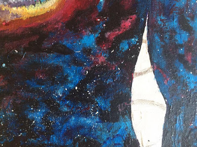 Yona Brodeur_Astrology Artwork for Aquarius Eye of God Helix Nebula for Sale