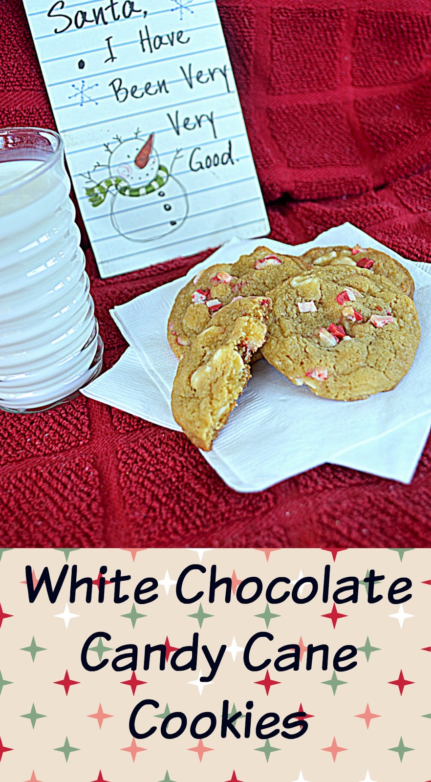 Big Rigs 'n Lil' Cookies White Chocolate Candy Cane Cookies