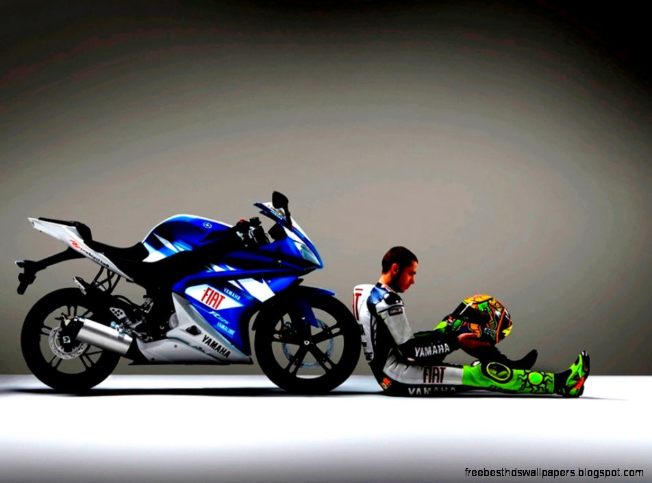 Yamaha And Valentino Rossi Champion MotoGP Wal 6535 Wallpaper