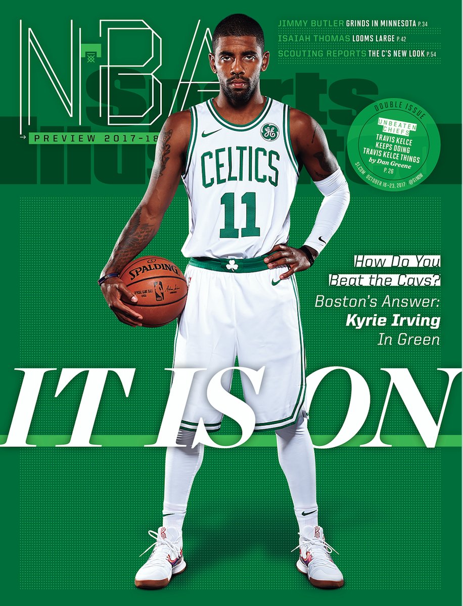 Kyrie Irving gets Sports Illustrated cover