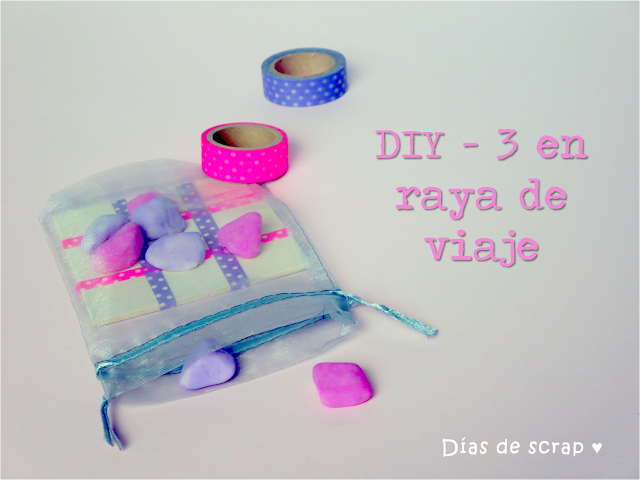 diy paso a paso tres en raya de viaje