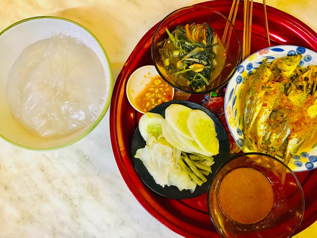 Set Ambuyat Brunei Satay House Set Ambuyat Brunei Satay House