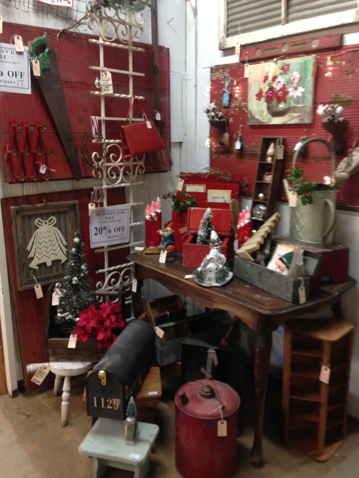 House of Patterns Open House Christmas Kick off Treasures N Junk