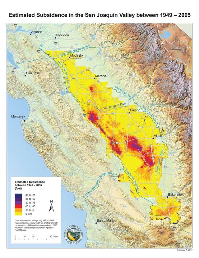 Exurban Nation California's Central Valley Land Subsidence