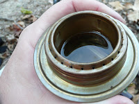 A Await At The Trangia Alcohol Burner