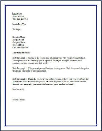 formal letter templates formal letter templates