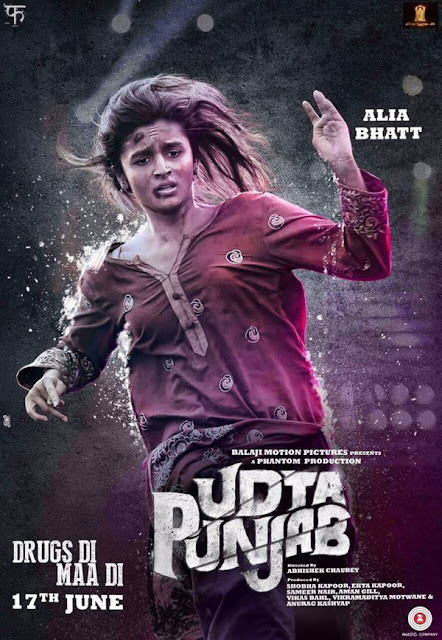 Udta Punjab (2016) Poster - Kareena, Diljit Dosanjh, Shahid, Alia