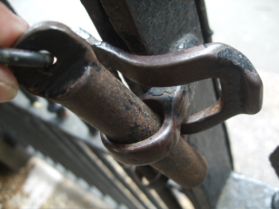 unusual gate latches