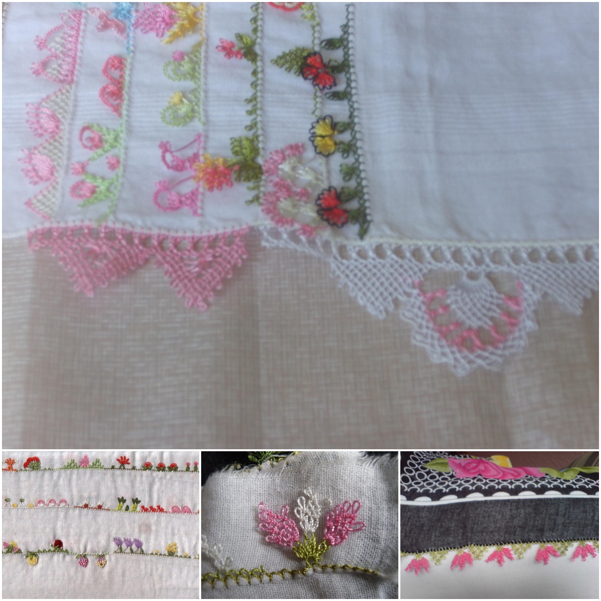 Dantel Örneği/Dantel Resimleri/Örgü Dantel Tülbent Oyası