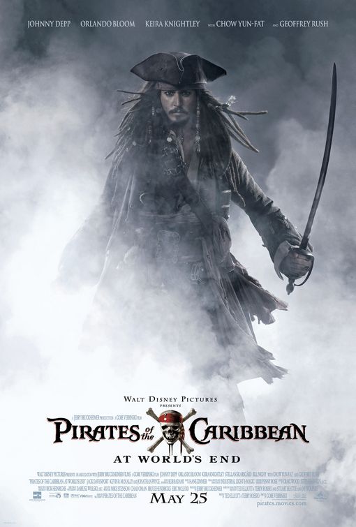 Pirates of the Caribbean 3 poster