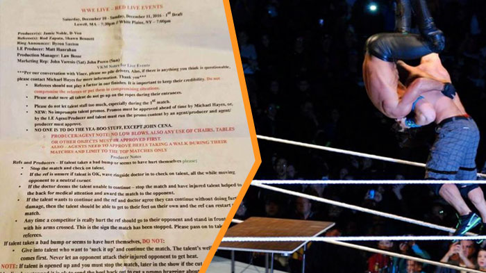 12 regras para os House Shows da WWE que possivelmente te vão surpreender -  Noticias de Wrestling