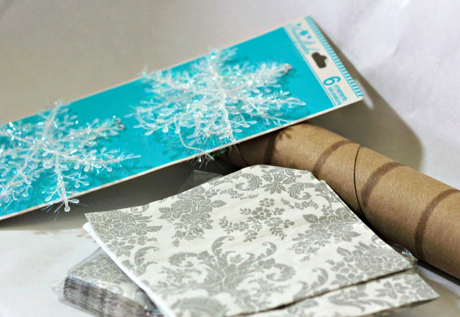 Shabby Sweet Cottage Dollar Store Christmas Napkin Rings