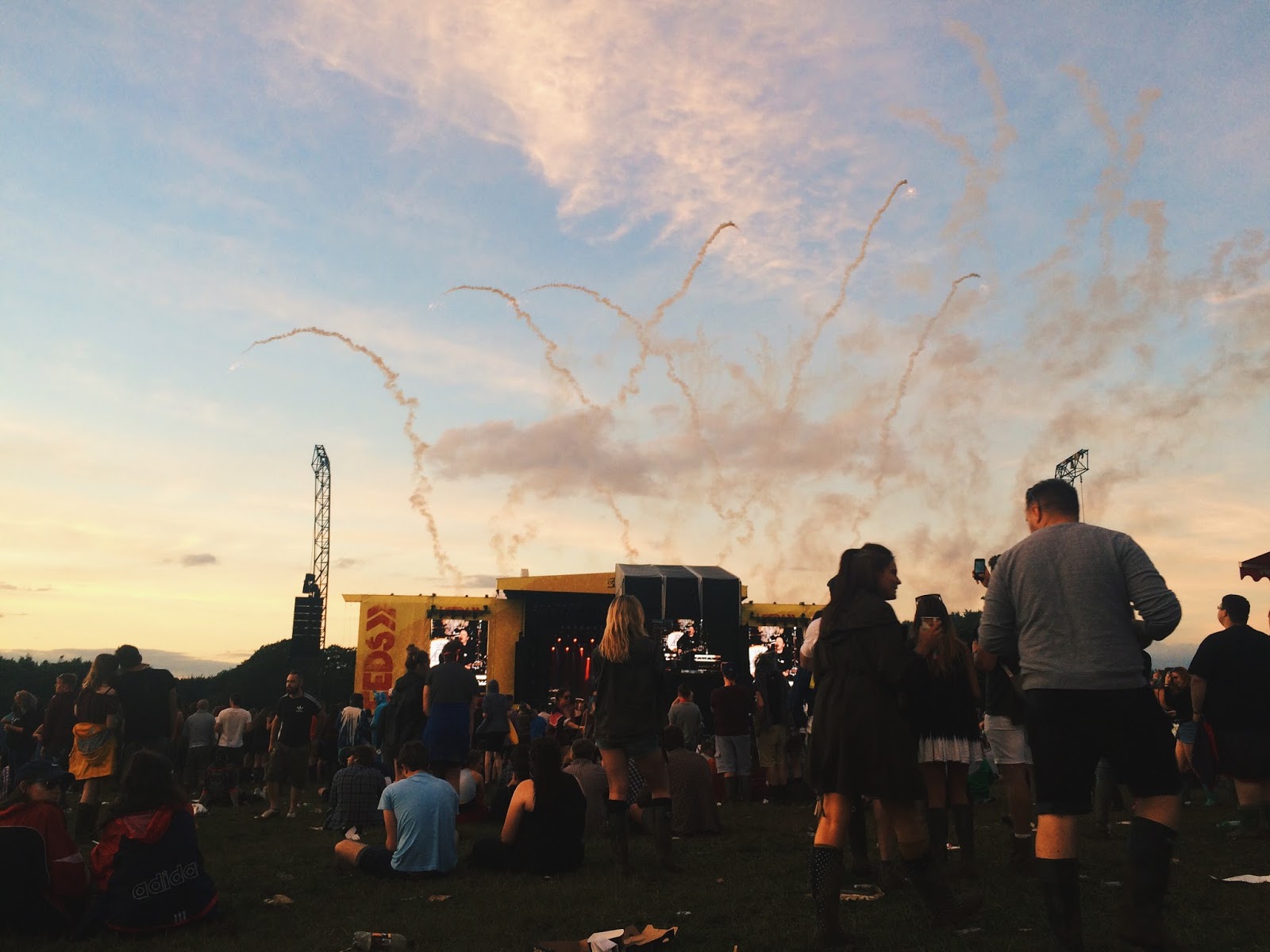 Fall Out Boy at Leeds Festival with Fireworks