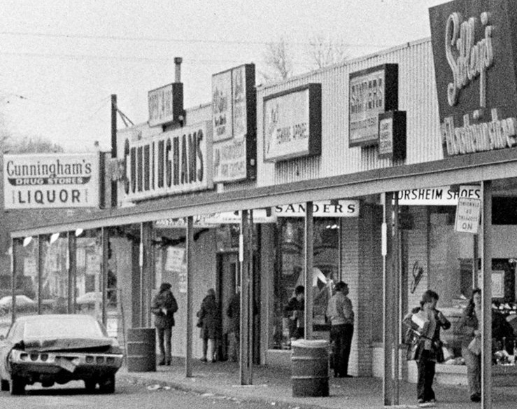 Rosedale Park History Blog Cunningham Drug Stores at Grandland