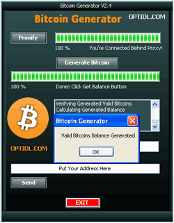 x bitcoin generator net