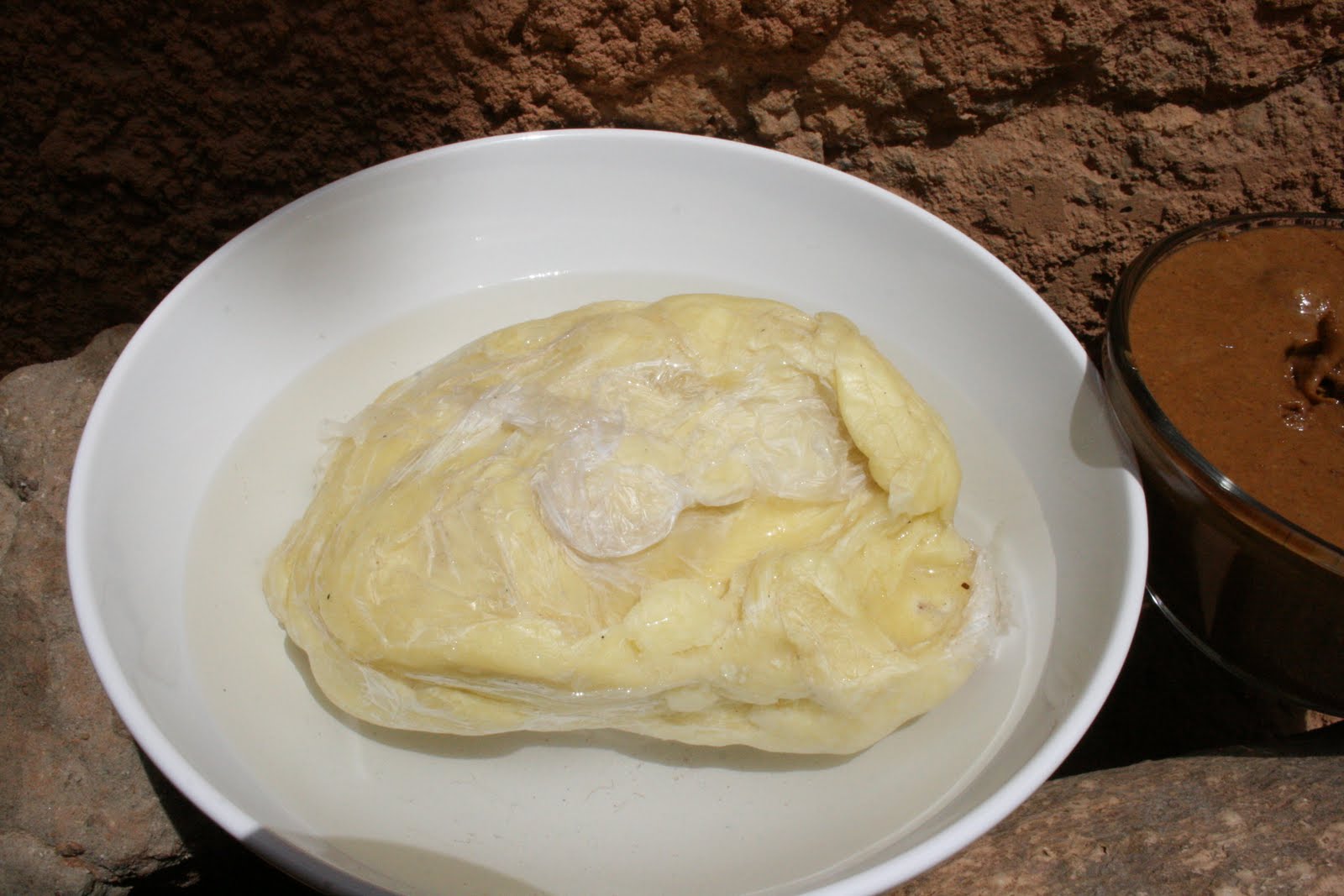 A Moveable Kitchen: Socoro: Fufu: Igname Pilé: Pounded Igname