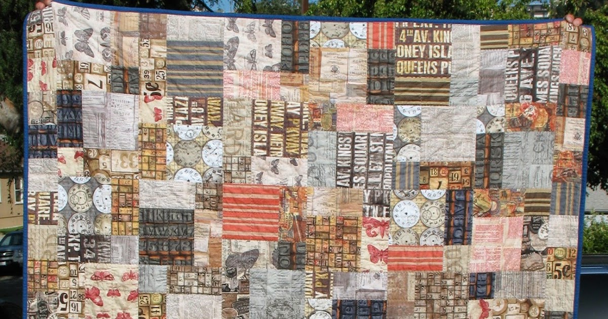 Ye Olde Tim Holtz's Eclectic Elements Quilt(25)