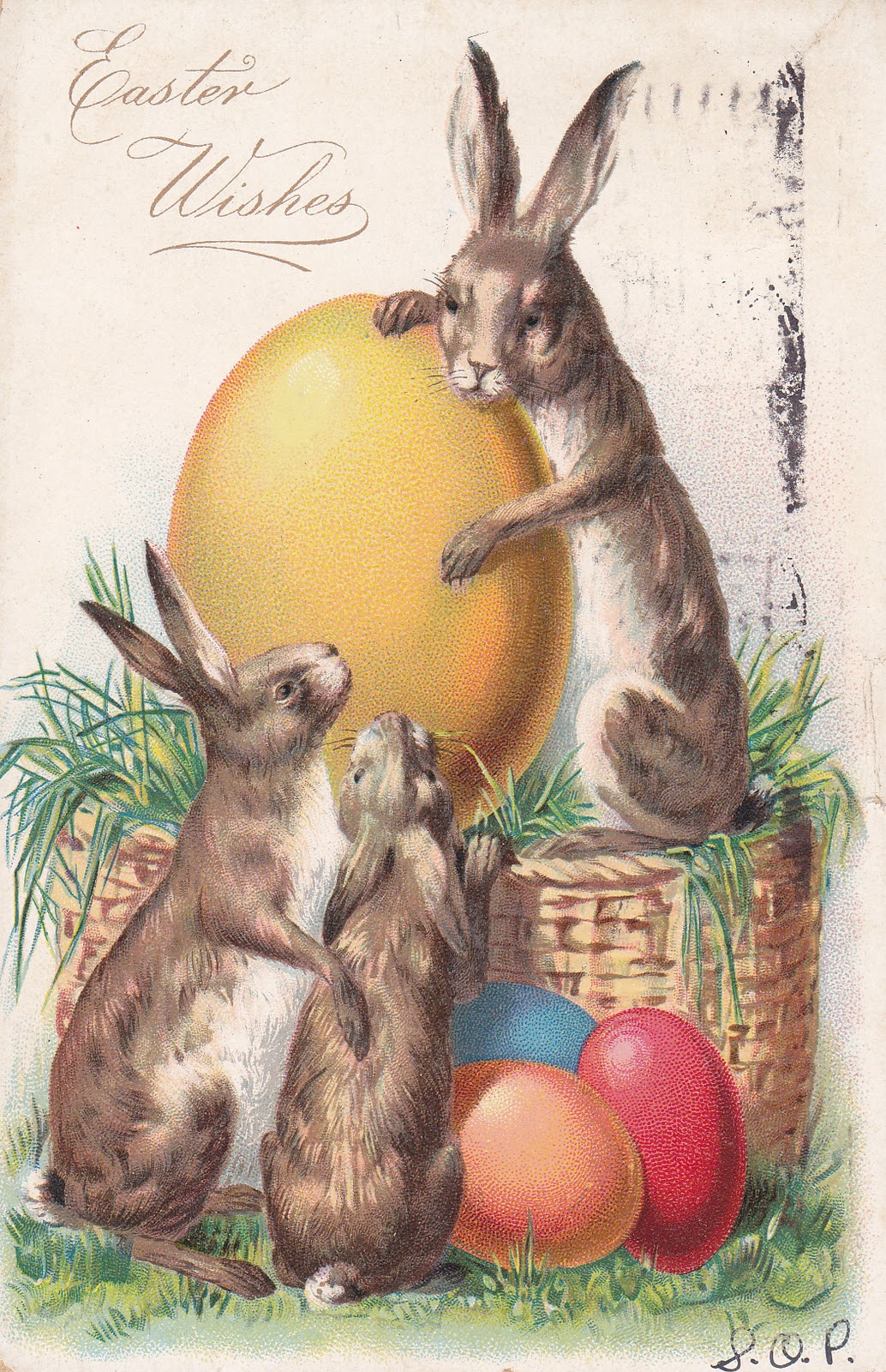 Old Easter Post Cards 29