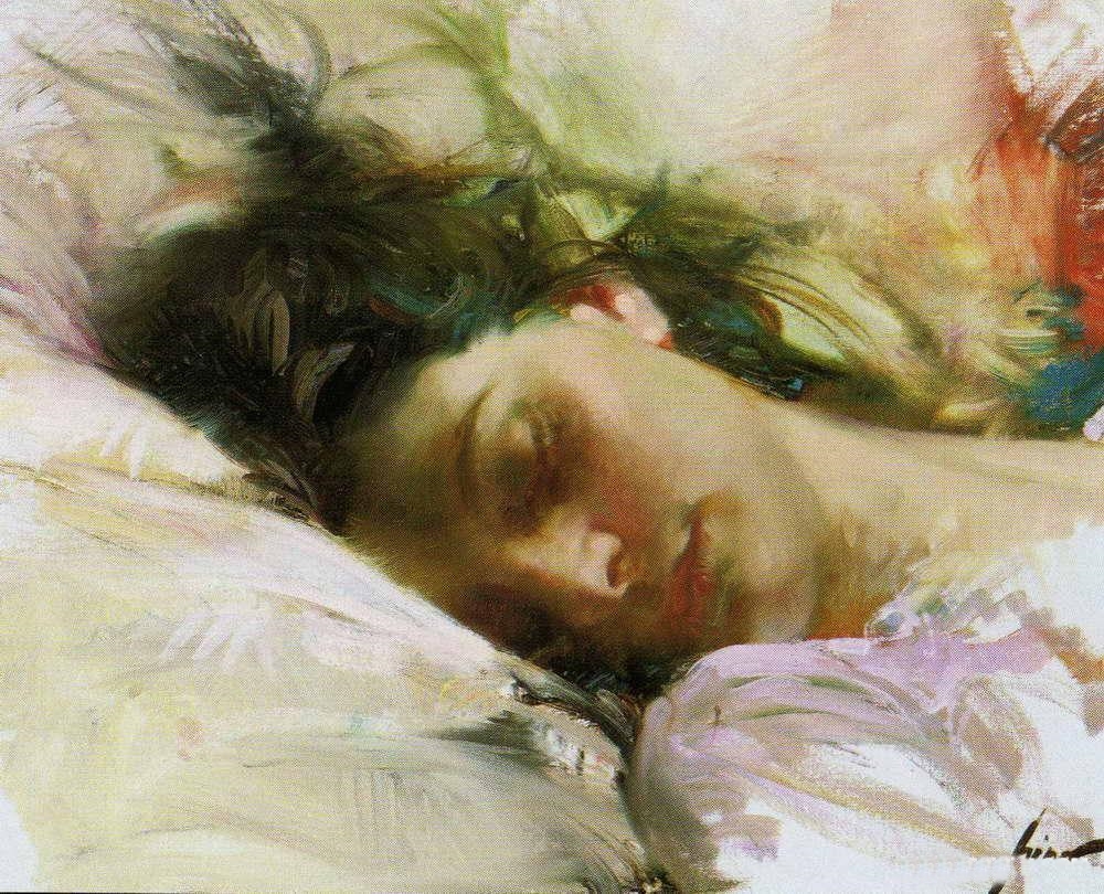 Картина сон. Спящая женщина в живописи. Сон в живописи. Спящая девочка живопись. Спящая девушка живопись.