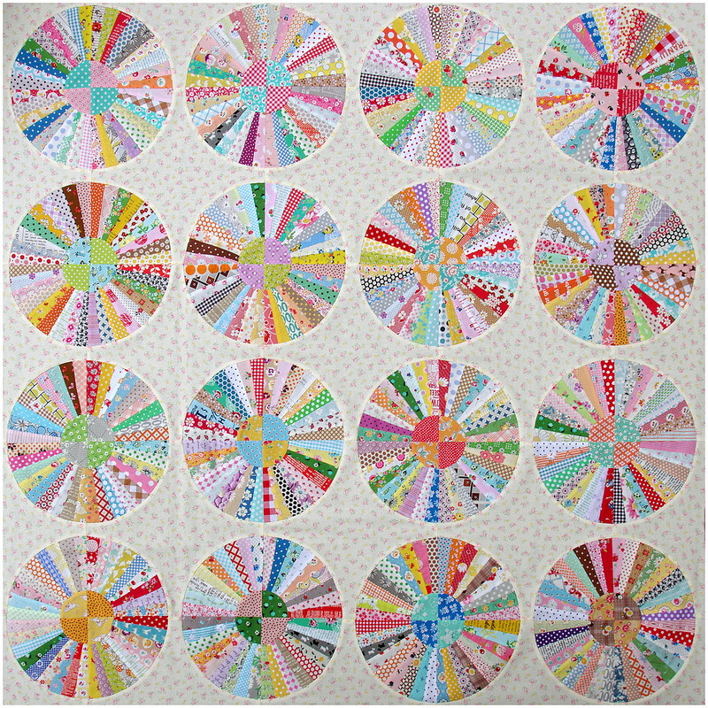 Carousel Quilt | Work in Progress Part 2 | © Red Pepper Quilts 2017