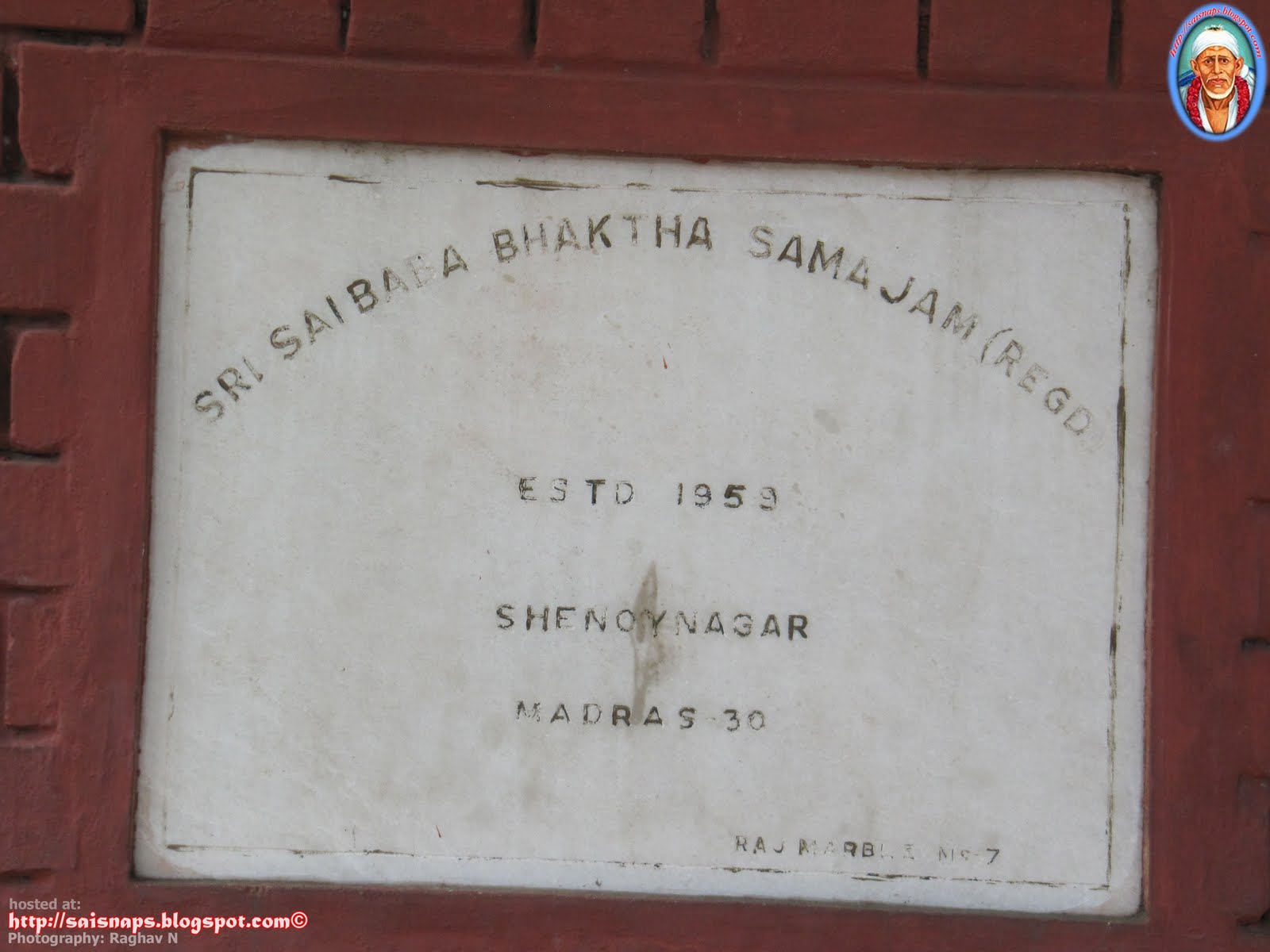 Sai Wallpaper Sri Shirdi Sai Baba Mandir, Shenoy Nagar, Chennai.