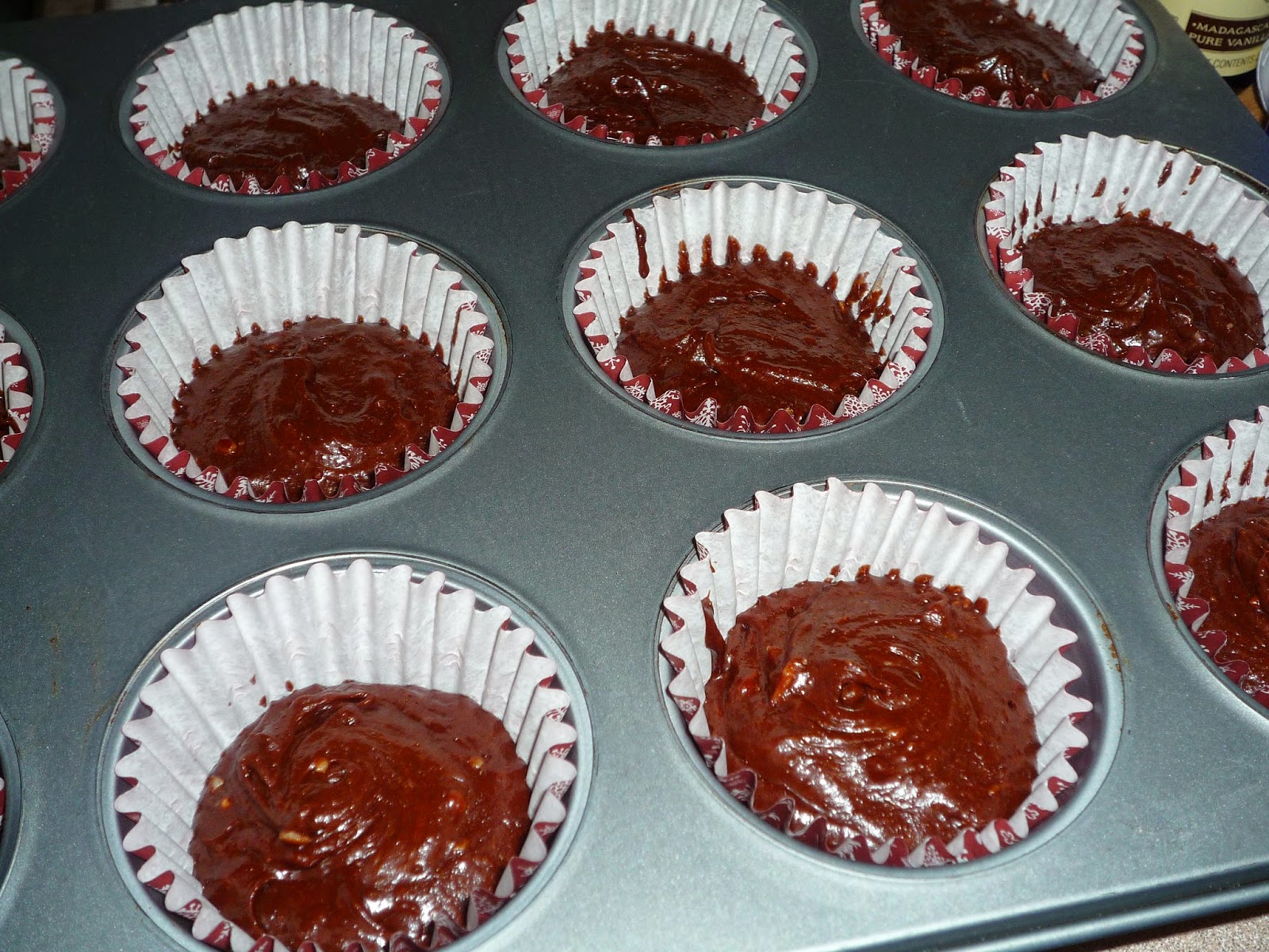 ChocoCherry Brownie Cups...Featuring DOVE® Fruit Chocolate Dipped