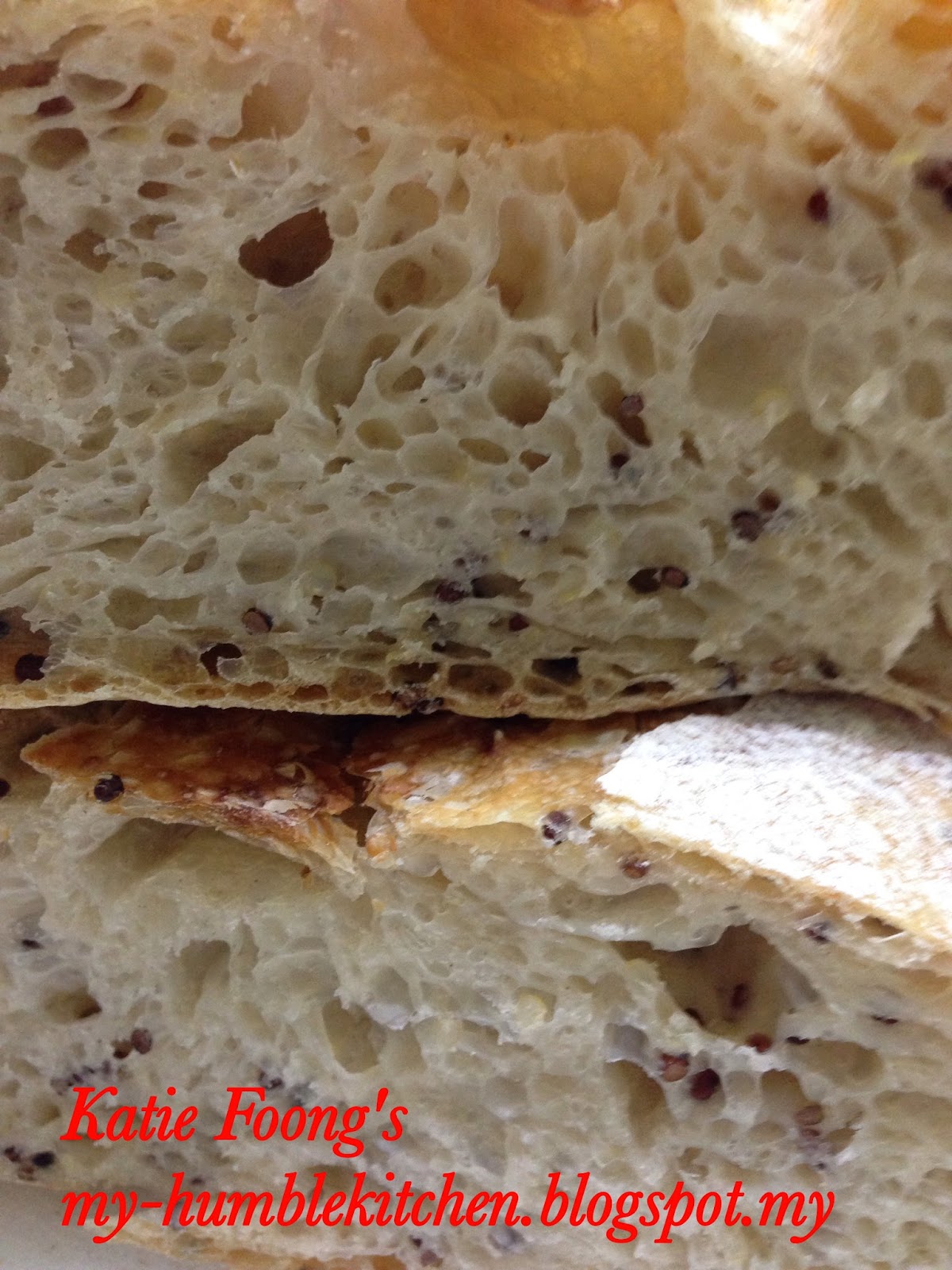 MYHUMBLEKITCHEN QUINOA SOURDOUGH BREAD