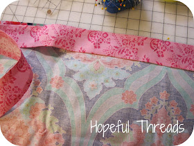 Hopeful Threads: New Crazy Love Curtains! +Tutorial