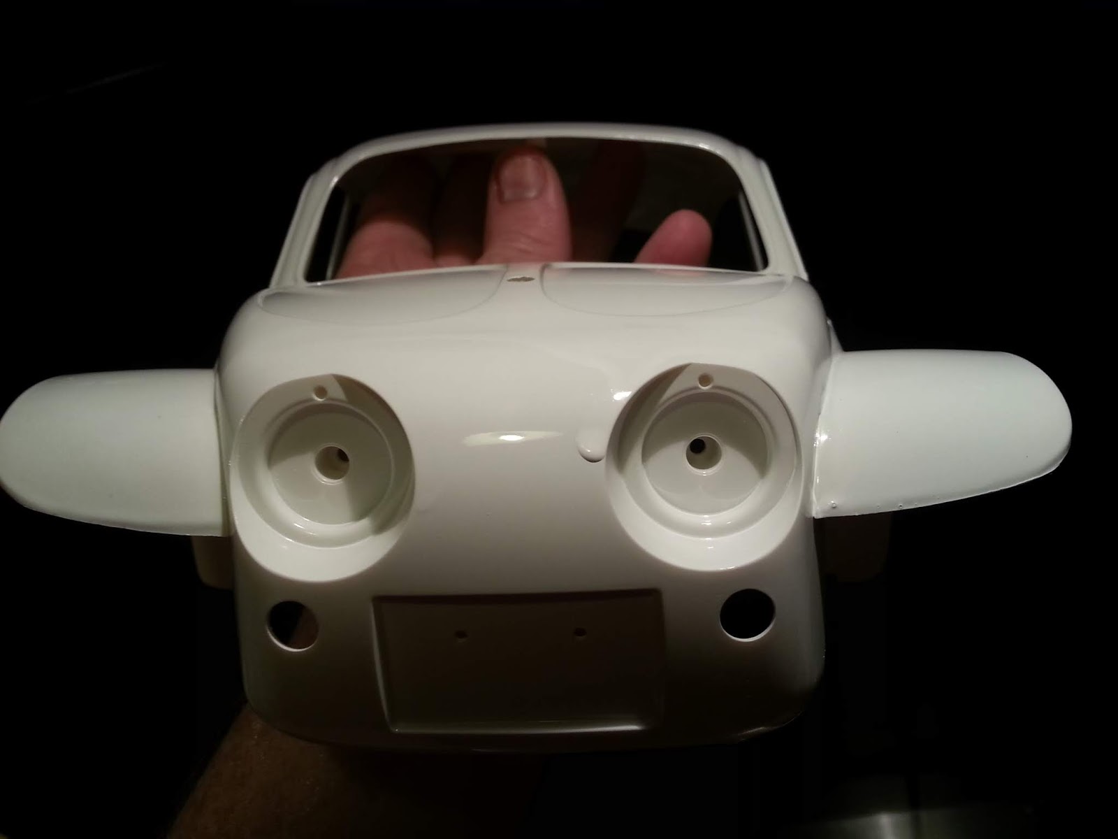 Dave's Model A glossy scale model paint job is really, really