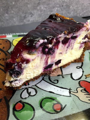 Blueberry White Chocolate Cheesecake, dessert, special occasion