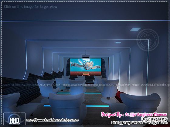 Home theater room design