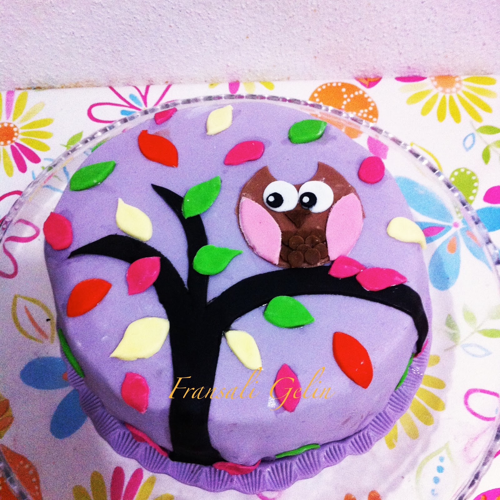 Seker Hamurlu Baykus Pasta