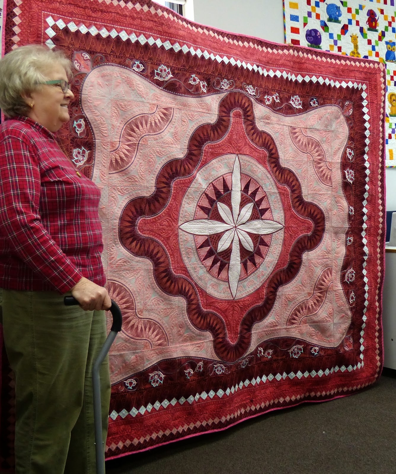 Jacobean Journey Quilt Trunk Show